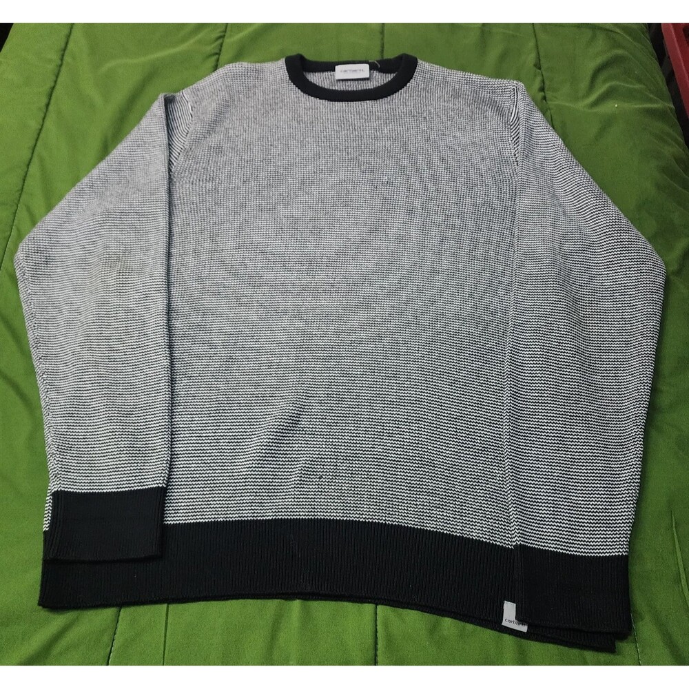 Carhartt Work In Progress WIP Swanson Men's Sweater Gray Size XXL